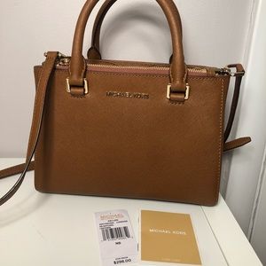 Michael Kors XS Kennel Satchel in Luggage